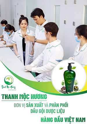 Combo dầu gội thảo dược Thanh Mộc Hương sạch gàu mượt tóc kích thích nang tóc phát triển 350ml