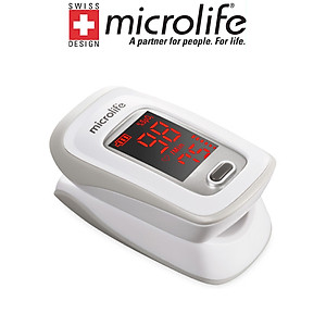 Máy đo nồng độ OXY trong máu và nhịp tim Microlife SPO2 OXY200 - Chính Hãng Thụy Sĩ