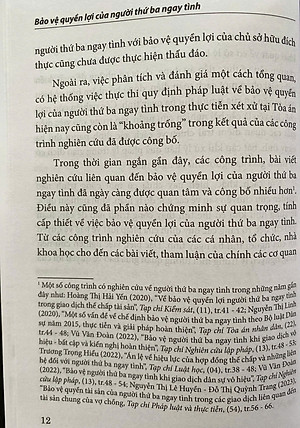 Bảo Vệ Quyền Lợi Của Người Thứ Ba Ngay Tình