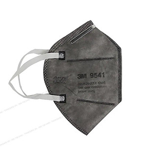 Khẩu trang than hoạt tính 3M 9541 KN95 AS/ANZS P2 5.0 lọc bụi mịn tiêu chuẩn N95