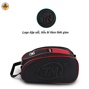 Túi đựng giày bóng đá 2 ngăn màu đen TN Bags – Túi đựng giày chống nước cao cấp, năng động cho tập gym thể thao TN.B9001