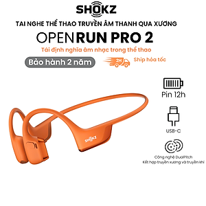 [MỚI] Tai Nghe Bluetooth Thể Thao Truyền Âm Thanh Qua Xương SHOKZ OPENRUN PRO 2 S820 - Bảo Hành 2 Năm - Hàng Chính Hãng