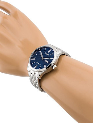 Đồng Hồ Nam Citizen Dây Thép Không Gỉ NH8350-59L - Mặt Xanh