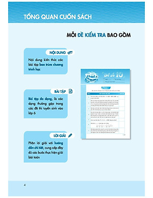 Sách Chinh Phục Đề Thi Vào Lớp 6 Trường THCS Chất Lượng Cao Môn Toán