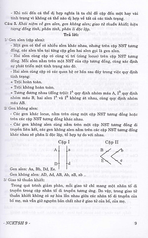 Sách Nâng Cao Kiến Thức Sinh Học Lớp 9 (Tái Bản )