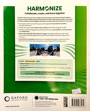 Harmonize Starter Student Book With Online Practice A1 Level