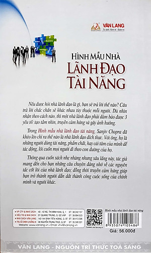 Hình Mẫu Nhà Lãnh Đạo Tài Năng - Vanlangbooks