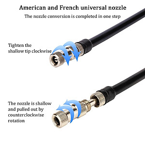 Máy bơm khí ZTTO 300PSI giảm chấn cho xe đạp MTB áp suất cao với thiết bị đo van Schrader & Presta