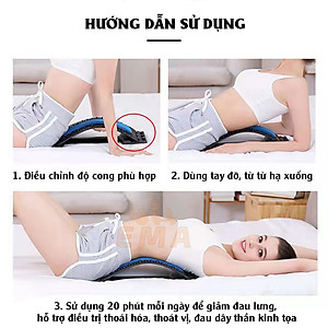 Khung nắn chỉnh cột sống lưng chống thoát vị đĩa đệm, đau mỏi thắt lưng EMA