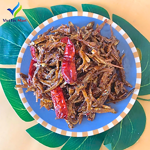 Cá Cơm Rim Tỏi Ớt VietTin Mart 250g