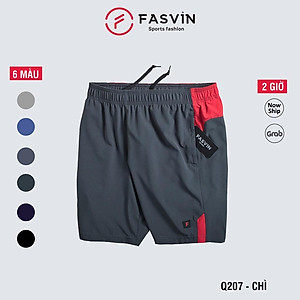 Quần đùi nam Fasvin Q20207.HN quần short thể thao vải gió chun chất lượng cao mềm mại thoáng mát không bai không xù
