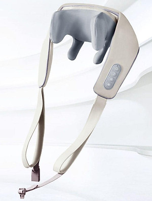 Máy Massage Cổ Vai Gáy, Máy Massage Thế Hệ Mới 6D Bản Pro, Mô Phỏng Kỹ Thuật Massage Như Thật - Hàng Nhập Khẩu