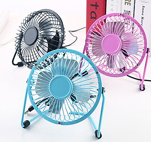 Quạt Để Bàn Mini 4 Cánh - Dùng Để Quạt Hoặc Làm Mát Cho Laptop - Hàng chính hãng