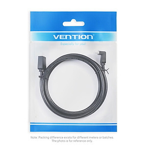 Cáp HDMI 2.0 Vention gập 90° AARBG - Hàng chính hãng