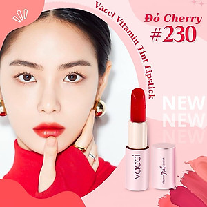 Son Dưỡng Môi VACCI - Lên Màu Đẹp - Lâu Phai - Vitamin Tint Lipstick - Môi Căng Mọng - Mượt Mà
