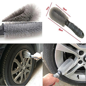 Bộ Dụng Cụ Chăm Sóc Vệ Sinh Cọ Rửa Bánh Xe Ô Tô Đa Năng