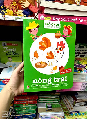 Sách Trò Chơi Phát Triển Trí Tuệ: Nông Trại