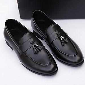 Giày Da Nam Bảo Hân Đế Khâu- Da Bò Mã D65