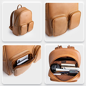 Balo Lata ( Thời trang nam đựng laptop cỡ trung - Balo da BAL48 )