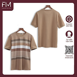 Áo thun nam ngắn tay, chất liệu thoáng mát, thiết kế cổ điển phù hợp mọi hoạt động - FORMEN SHOP - FMPS171
