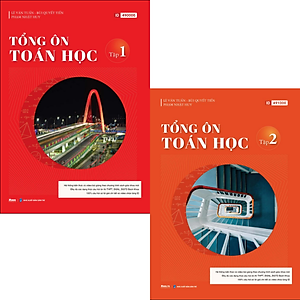 Sách - Combo Tổng Ôn Toán Học Tập 1 + 2 (Moon)