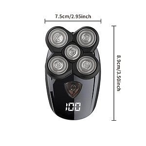 Máy cạo râu điện đa chức năng York Seiko 9 Lưỡi, Dùng Cho Người Đầu Hói - Hàng GIA DỤNG VIP