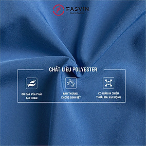  Quần đùi nam Fasvin Q21461.HN vải gió chun co giãn mềm mại thoải mái vận động