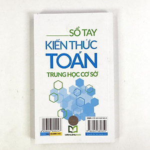 Sách: Sổ Tay Kiến Thức Toán Trung Học Cơ Sở - TSTRH