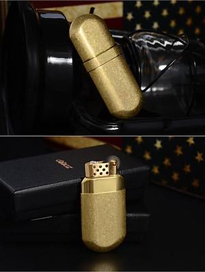 Vỏ Hột Quẹt Bật Lửa Xăng Đá Zorro Kuboy ZK516 Thiết Kế Nhỏ Gọn Đẹp Độc Lạ - Dùng Xăng Bấc Đá Cao Cấp
