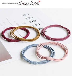 Combo 10 dây buộc tóc Classic