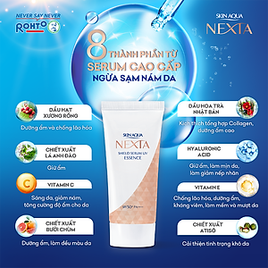 Serum chống nắng ngăn sạm, nám da Skin Aqua Nexta Shield Serum UV Essence SPF50+ PA++++ 50g ( dạng tinh chất)