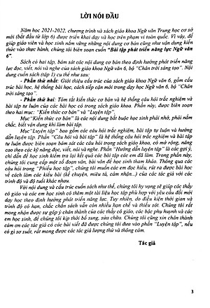 Bài Tập Phát Triển Năng Lực Ngữ Văn 6 - Tập 1 (Chân Trời Sáng Tạo)