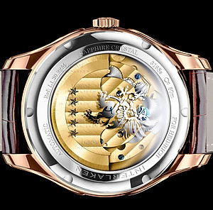 Đồng hồ nam chính hãng LOBINNI LB13023G-D1 hàng mới 100%,Kính sapphire ,chống xước,chống nước 50m,mặt trắng vỏ vàng hồng dây da nâu xịn, thép không gỉ 316L,Đồng hồ cơ (Automatic) bảo hành 24 tháng, Mới 100%,thiết kế đơn giản trẻ trung và sang trọng