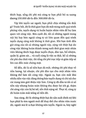 Bí Quyết Tuyển Dụng & Đãi Ngộ Người Tài (Tái Bản)