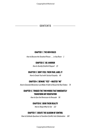 Sách Never Split The Difference: Negotiating As If Your Life Depended On It