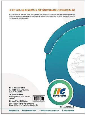 Tăng Cường Tin Học Quốc Tế - IC3-GS6 Level 2 - Digital Literacy (Tái Bản 2024)