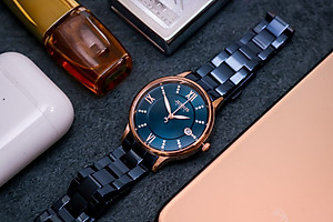 Đồng Hồ Nữ Julius Hàn Quốc JA-1218C Dây Thép - Tông Màu Thanh Lịch - Quý Phái