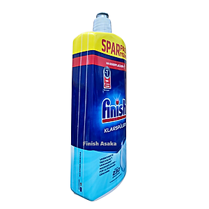 Combo rửa bát Finish: Nước Làm bóng chai 1150ml, Muối hộp 4kg, Bột Classic can 2,5kg - Chính Hãng.