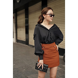 Chân váy chữ A ngắn 2NDDATE ASK010BR