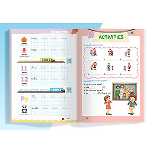 Sách Luyện viết chữ đẹp từ vựng Tiếng Anh Family and Friends - National Edition 2