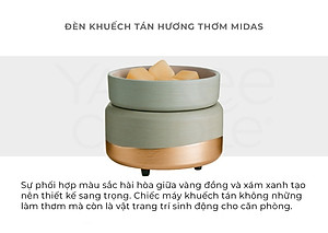 Máy khuếch tán hương thơm 2 trong 1 Yankee Candle - Midas