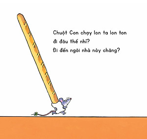 Ehon - Chuột Con Lon Ton - Chiếc Bánh Mì Dài (0-6 Tuổi)