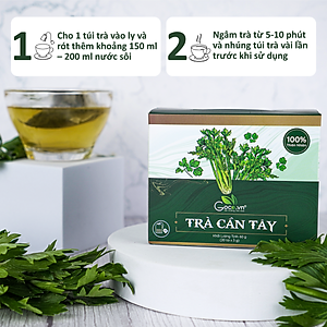 Trà cần tây túi lọc Goce - Tan mỡ giảm cân