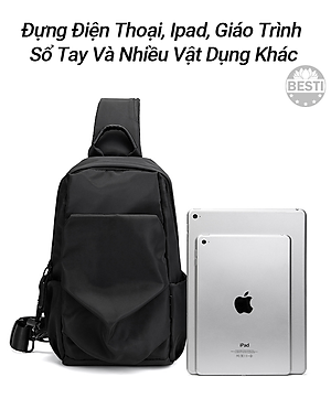 Túi Đeo Chéo Nam Thể Thao Chống Nước, Chống Xước, Chống Bám Bụi,chất Liệu Vải Oxford Thiết Kế Thông Minh, Phong Cách Hiện Đại Thời Trang Cao Cấp Besti Y03- Hàng Chính Hãng