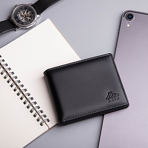 Ví nam da bò Lata ( Thời trang nam - Ví da thật LVN80 )