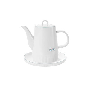 Bộ trà 1,2L bằng sứ (1 ấm, 6 chén, 7 đĩa) EL0216