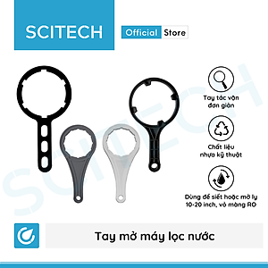 Tay mở máy lọc nước (Tay mở, tay vặn ly lọc, vỏ màng RO) - Hàng chính hãng