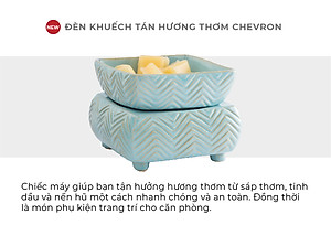 Máy khuếch tán hương thơm 2 trong 1 Yankee Candle - Chevron