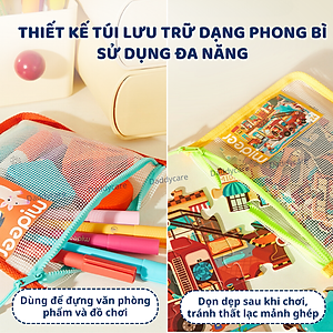 Bộ xếp hình cho bé Mideer Puzzles Level Up, Đồ chơi giáo dục trẻ em từ 1,2,3,4,5,6,7 tuổi