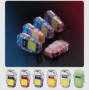 Vỏ Hột Quẹt Bật Lửa Sạc Điện Cổng USB Hojon F33 Plasma 2 Tia Chống Nước Tiêu Chuẩn IP56 Kiêm Đèn Pin Siêu Sáng 3 Chế Độ - Nhiều Màu